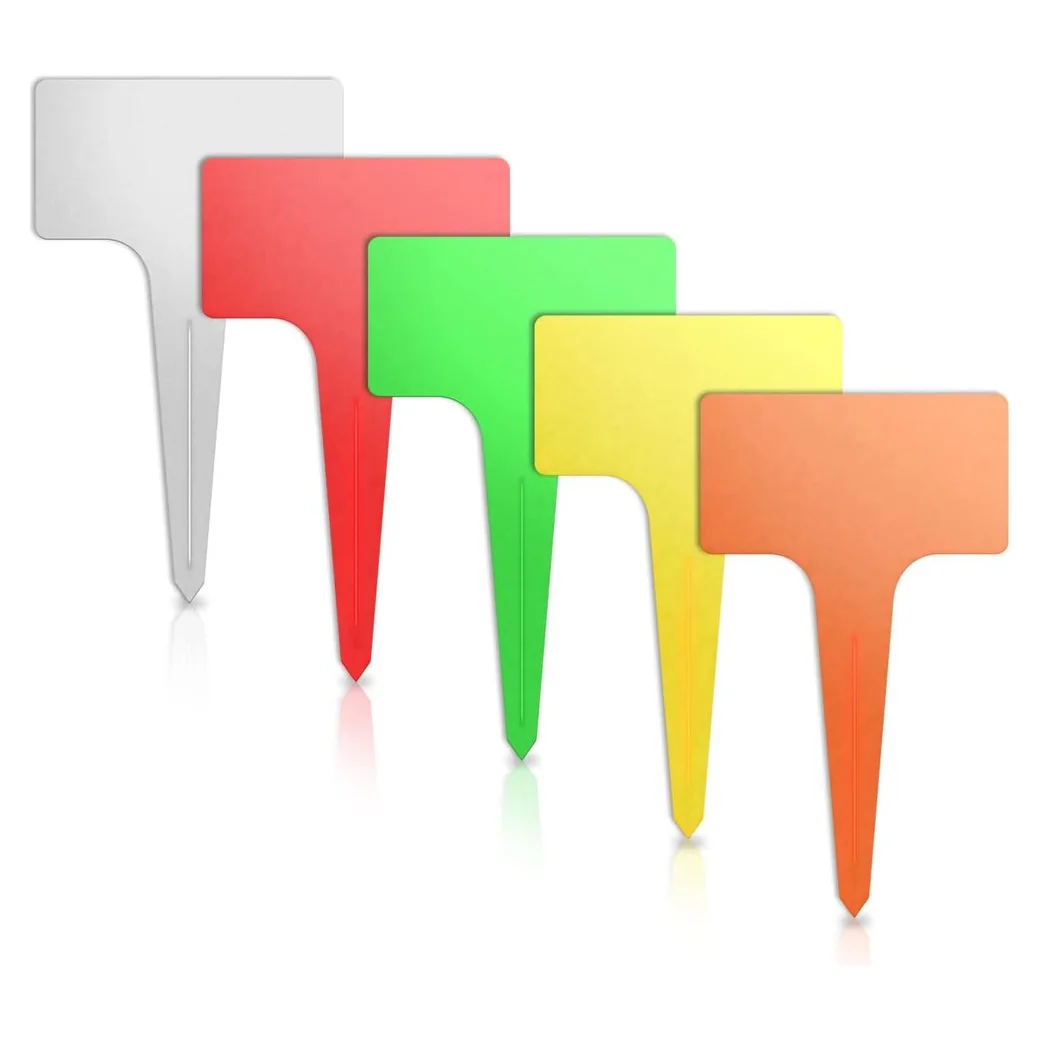 AMORNING T-Type Plant Tags, 100 Pack